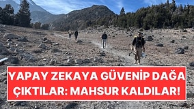 Yapay Zekaya Güvenip 4 Bin 322 Metrelik Dağa Çıktılar: Dönüşte Mahsur Kaldılar!