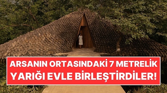 Arsanın Ortasında 7 Metrelik Yarık Vardı: Evi Köprü Gibi Üstüne Kurdular