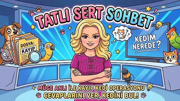 Müge Anlı'nın Sorularına Doğru Cevap Ver, Kayıp Kedini Bul!