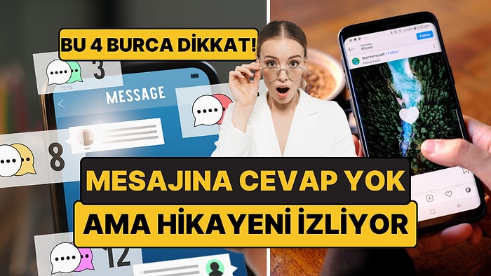 Mesajına Cevap Vermeyip Instagram Hikayeni İzleyen 4 Burç