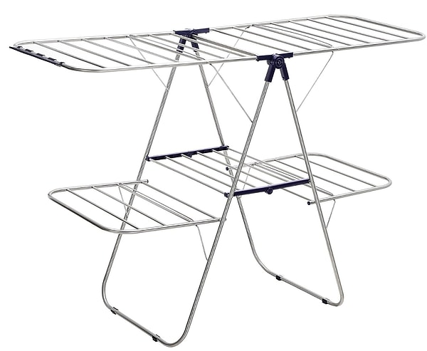 SONGMICS 2 katlı paslanmaz çelik çamaşır kurutmalık son 365 günün en düşüğü 3.298,50 TL yerine 2.659,00 TL!
