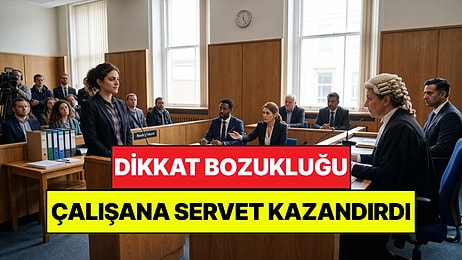 Dikkat Bozukluğu Olan Çalışan İş Yerine Dava Açtı: Mahkemeden Servetle Çıktı