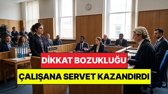 Dikkat Bozukluğu Olan Çalışan İş Yerine Dava Açtı: Mahkemeden Servetle Çıktı