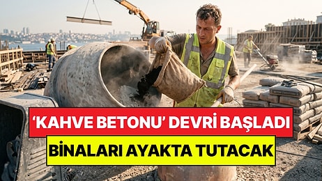 İnşaatlarda Yeni Dönem Başlıyor: Sabah İçtiğiniz Kahve Geleceğin Binalarını Ayakta Tutacak