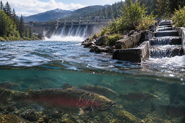 Söz konusu balık geçidi projesi, barajların 50 yıllık yeniden lisanslama anlaşması kapsamında hazırlanan 3,8 milyar dolarlık devasa çevre ve habitat restorasyon paketinin en büyük kalemini oluşturuyor.