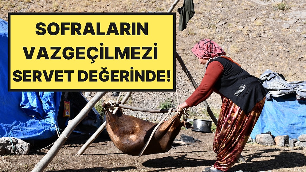 Şırnak’ta Yaylalarda Üretiliyor: Kahvaltı Sofralarının Vazgeçilmezi Çeyrek Altınla Yarışıyor