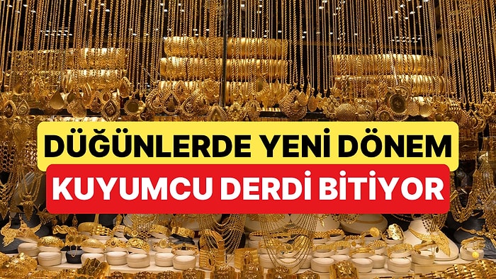 Düğün Takılarında Yeni Dönem Başlıyor: Kuyumcuya Gitmek Yerine Kiosklardan Altın Alınıyor
