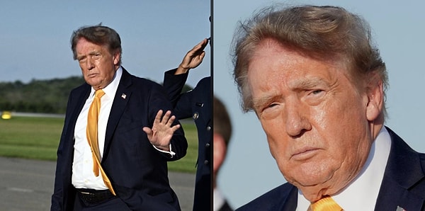 Ta ki geçtiğimiz günlerde Air Force One'dan bambaşka biri iner gibi görünene kadar!