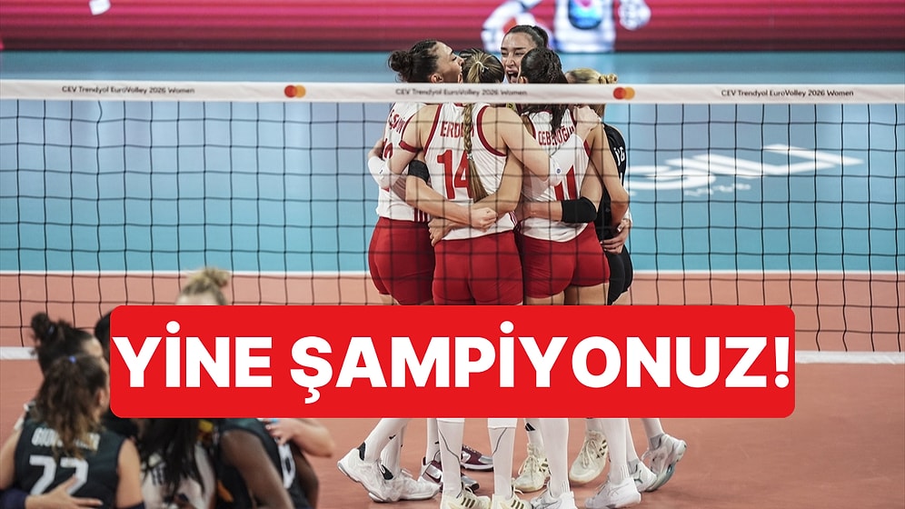 Avrupa Voleybol Şampiyonası'nda İtalya'yı 3-2 Yenerek Yeniden Avrupa Şampiyonu Olduk