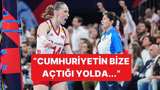 Şampiyon Filenin Sultanları'nda Kaptan Eda Erdem'den Duygusal Kutlama