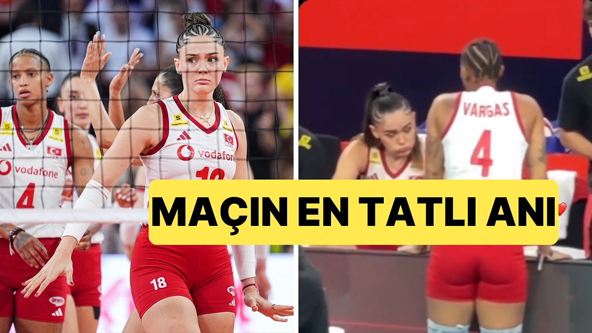 Final Maçında Zehra'nın Vargas'ı Sakinleştirdiği Anlar Sosyal Medyada "En Tatlı An" Olarak Paylaşıldı