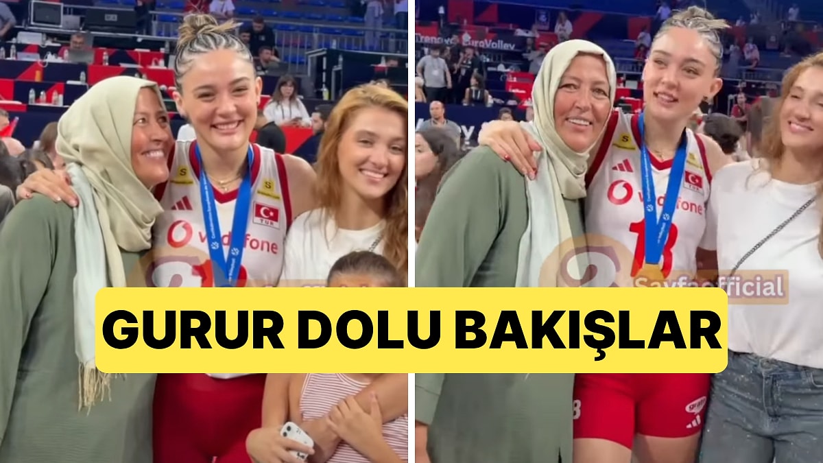 Avrupa Şampiyonu Milli Takımın Yıldızı Zehra Güneş Zaferi Ailesiyle Kutladı