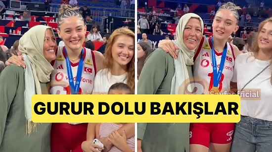Avrupa Şampiyonu Milli Takımın Yıldızı Zehra Güneş Zaferi Ailesiyle Kutladı