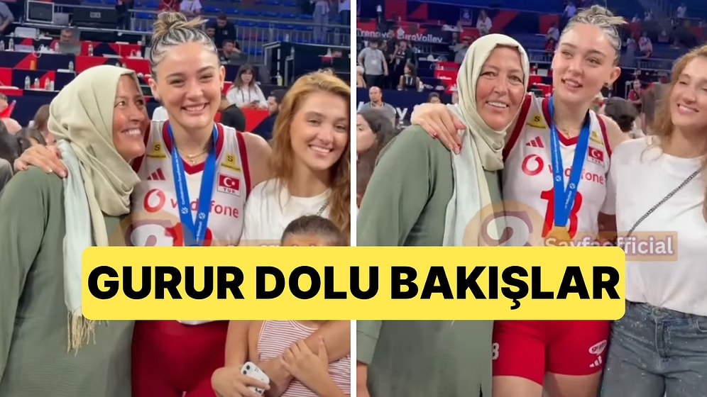 Avrupa Şampiyonu Milli Takımın Yıldızı Zehra Güneş Zaferi Ailesiyle Kutladı