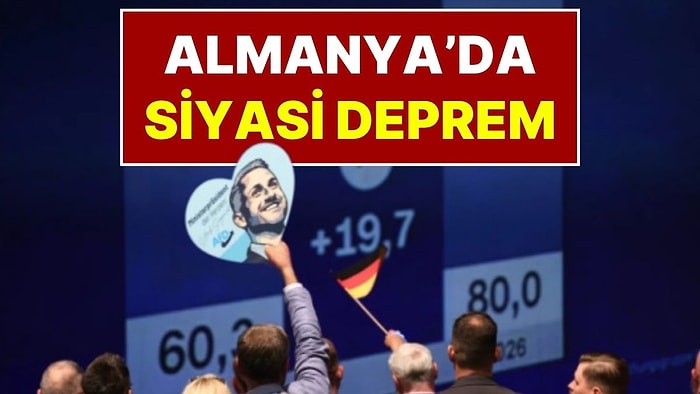 Almanya’da Siyasi Deprem! AfD Yapılan Seçimde Oyların Yüzde 44’ünü Aldı