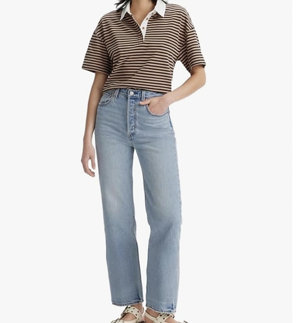 Zamansız denim kalitesiyle her mevsime ayak uyduran ikonik Levi's pantolon.