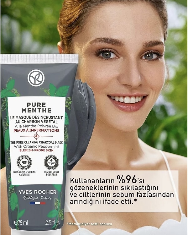 Yves Rocher bitkisel bakım ürünlerinde 1.000 TL alışverişe anında 100 TL indirim!