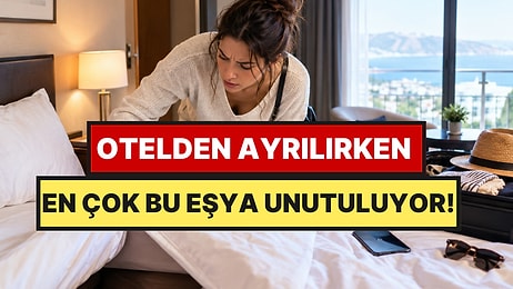 Otelden Ayrılırken En Çok Unutulan O Eşya Açıklandı