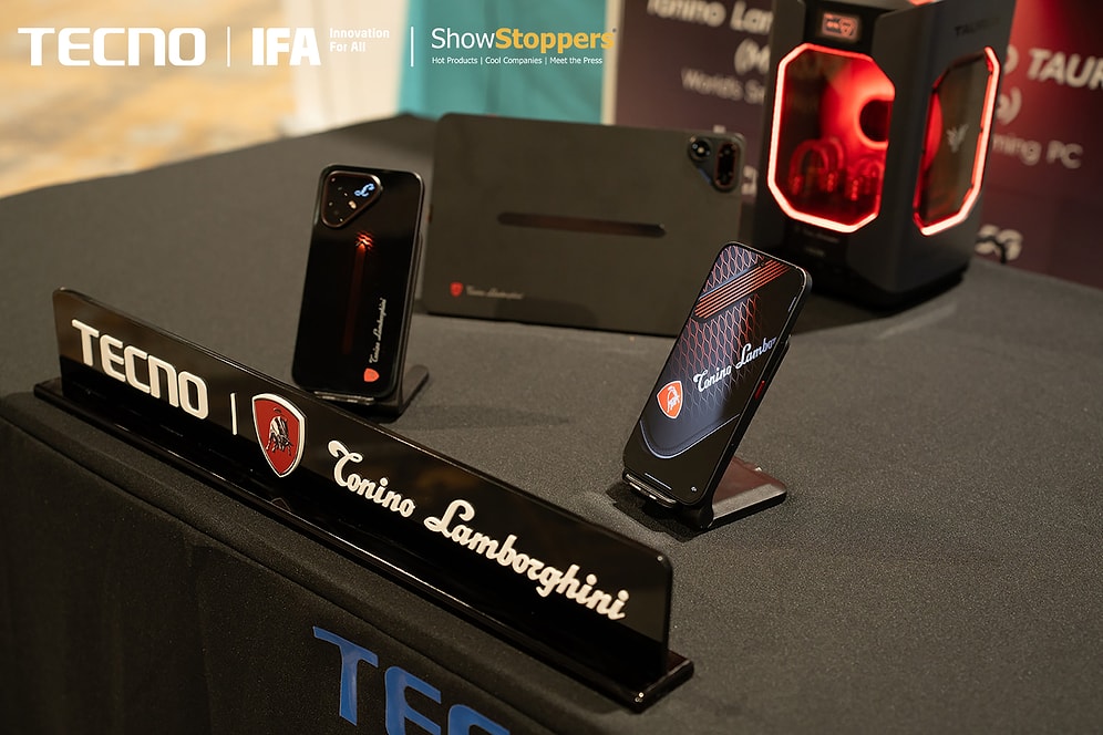 TECNO, IFA ShowStoppers® 2026’da Yeni MEGABOOK Dizüstü Bilgisayarlarını ve Yeni Telefonlarını Sergiledi