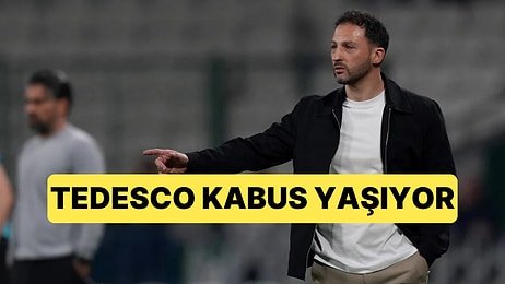 Fenerbahçe'nin Eski Teknik Direktörü Tedesco, İtalya'da Tam Anlamıyla Kabus Yaşıyor