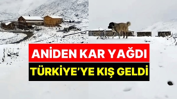Görüntüler Sibirya'dan Değil Türkiye'den!