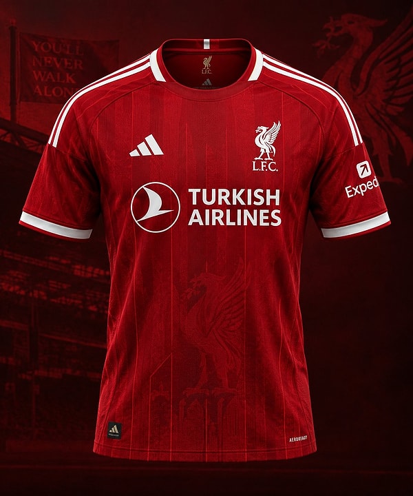THY İletişim Başkanlığından yapılan açıklamaya göre, işbirliği kapsamında 2027/2028 sezonunun başlangıcından itibaren THY'nin logosu Liverpool Kulübü'nün erkek, kadın ve akademi takımlarının formalarının ön yüzünde yer alacak.