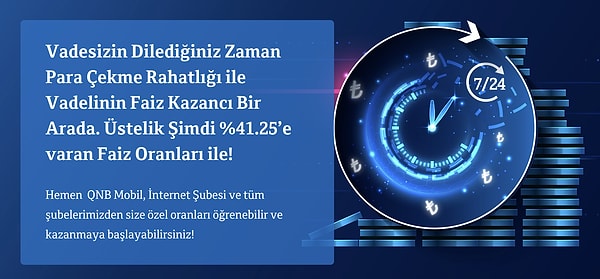 Gecelik Faiz Arayanlar İçin Neden QNB Kazandıran Günlük Hesap