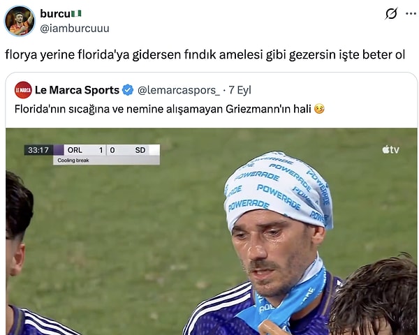 Sitemli bir taraftar...