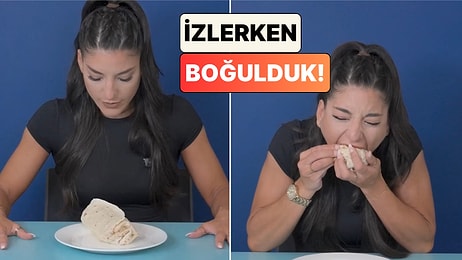 İngiliz Profesyonel Hızlı Yemek Yarışmacısı Leah Shutkever'in Rekorunu Yenilediği Anlar Nefes Kesti