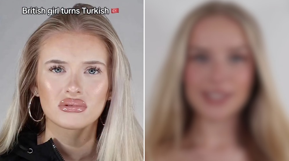 Stunning Transformation: Makeup Artist Turns From British Girl Into Turkish Girl