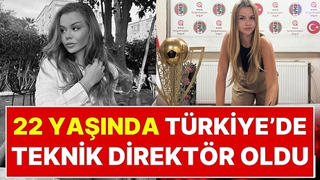 Türk Futbolunda Tarihi İmza: Turgutluspor'un Yeni Teknik Direktörü 22 Yaşındaki Zeynep Mestan Oldu