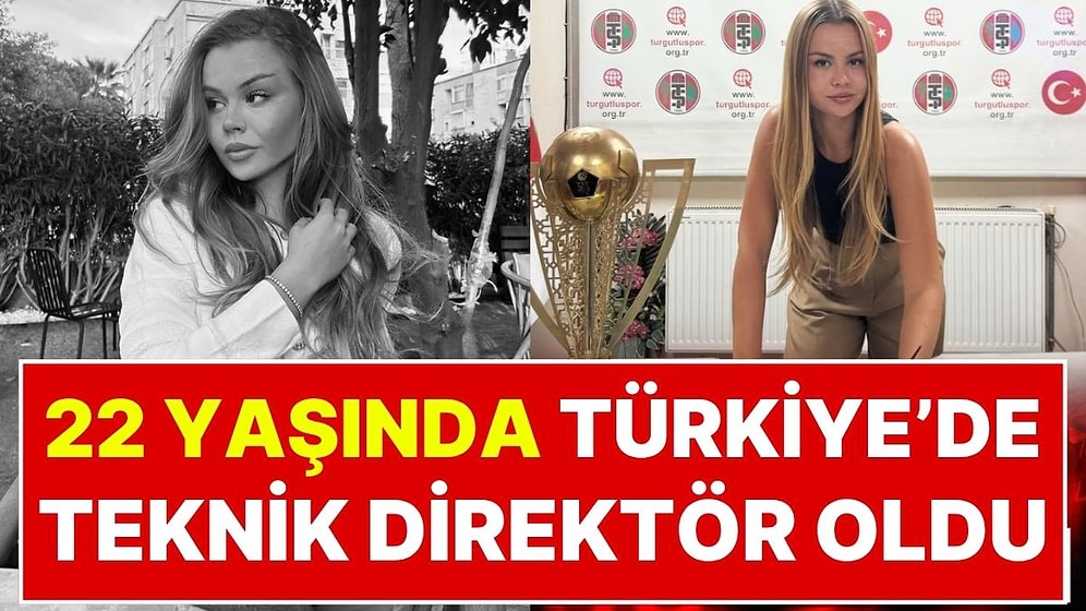 Türk Futbolunda Tarihi İmza: Turgutluspor'un Yeni Teknik Direktörü 22 Yaşındaki Zeynep Mestan Oldu