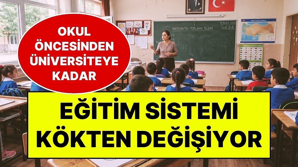 Eğitim Sisteminde Yeni Dönem: Öğrencilerin Yetenekleri Artık Çok Daha Erken Yaşta Belirlenecek