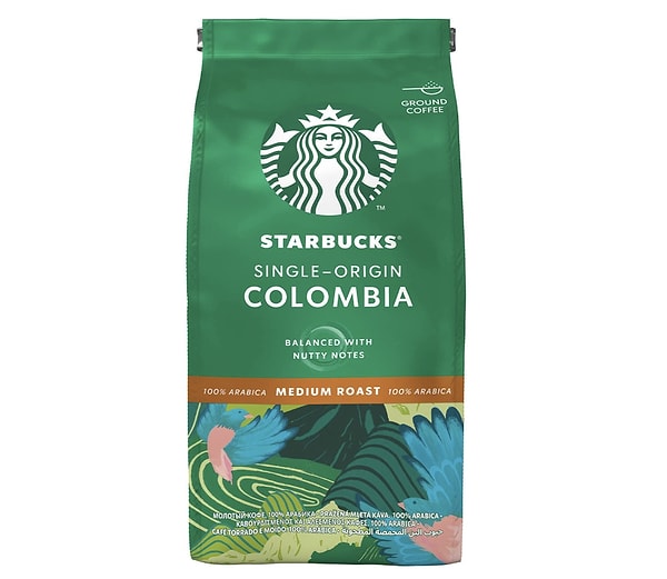 Starbucks Single-Origin Colombia öğütülmüş kahve son 30 günün en düşüğü net 399,00 TL!