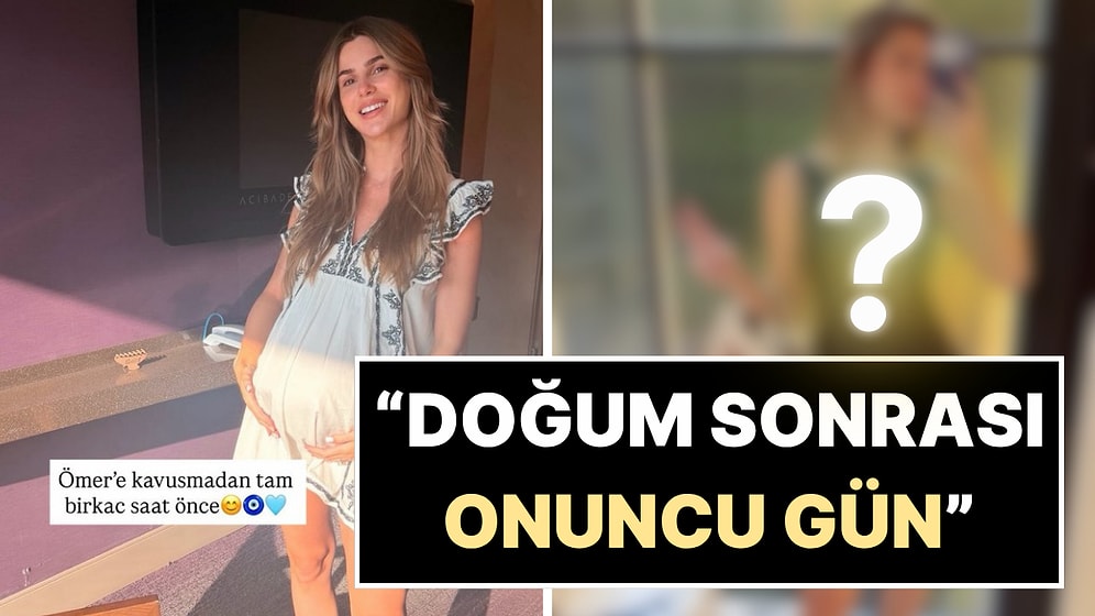 Oğlu Ömer'i Kucağına Alan Nazlı Sabancı’nın Doğumdan 10 Gün Sonraki Fit Hali Dikkat Çekti!