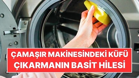Çamaşır Makinesindeki Küfü Çıkarmanın Basit Hilesi: 3 Malzemeli Karışım Yetiyor