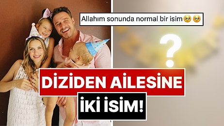 Burak ve Ece Çelik Çiftinin Kızlarına Verdiği İsim Sosyal Medyadan Tam Not Aldı!