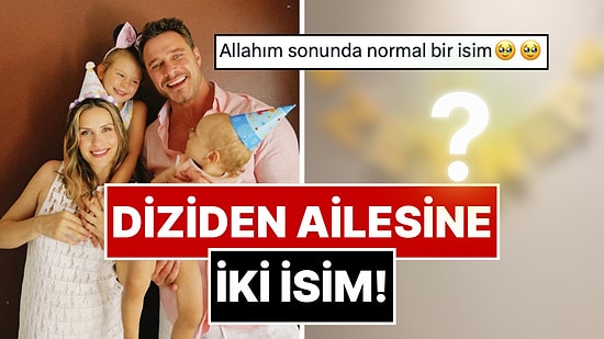 Burak ve Ece Çelik Çiftinin Kızlarına Verdiği İsim Sosyal Medyadan Tam Not Aldı!