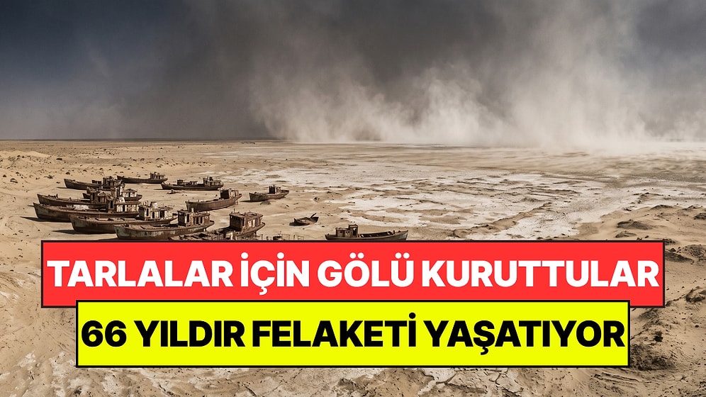 Tarlaları Sulamak İçin Dev Gölü Kuruttular: 66 Yıldır Felaketi Yaşıyorlar