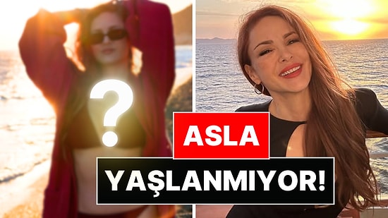 "Hiç Yaşlanmıyor": 48 Yaşındaki Mine Tugay'ın Bikinili Pozları Ortalığı Ayağa Kaldırdı!