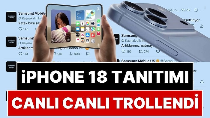 Samsung, iPhone 18 Lansmanını Canlı Canlı Trolledi: "Artıklarımızı Isıtmayı Bitirince Haber Ver"