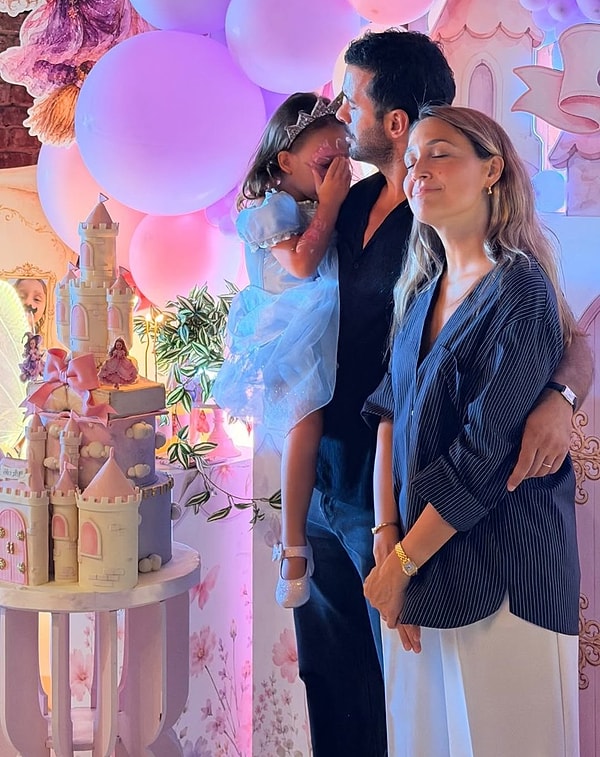Gupse Özay ve Barış Arduç, 9 Eylül’de 4 yaşına giren kızları Jan Asya için eğlenceli bir doğum günü partisi düzenledi.