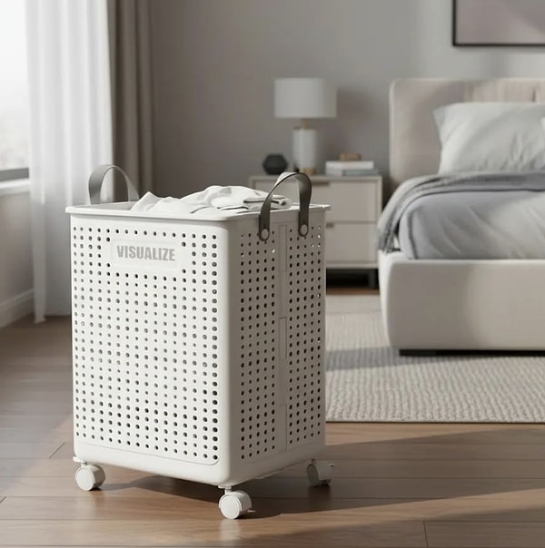 Tekerlekli katlanabilir çok amaçlı 40L sepet son 365 günün en düşüğü 1.999,00 TL yerine net 1.298,99 TL!