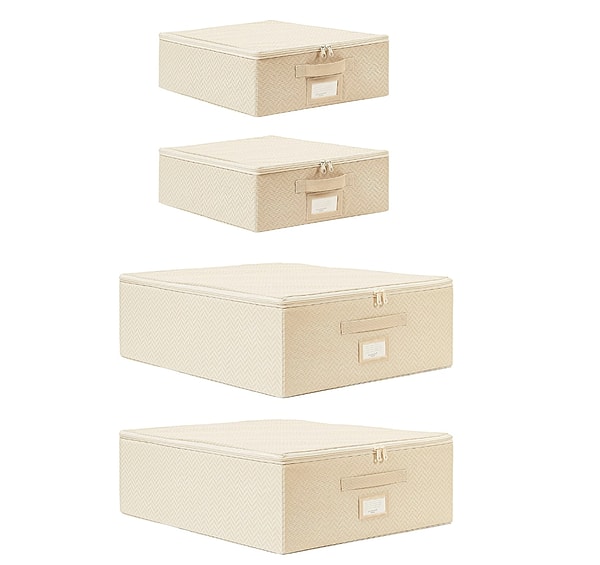 Ocean Home Textile 4'lü balıksırtı destekli hurç seti %40 indirimle 2.196,00 TL yerine net 1.317,60 TL!