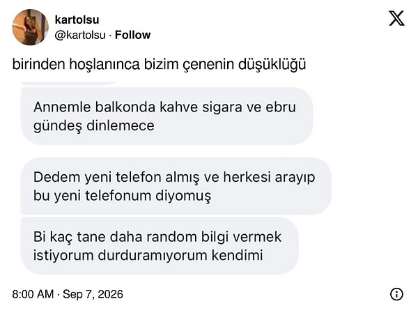 "Yeni telefon" araması çok iyi olay.