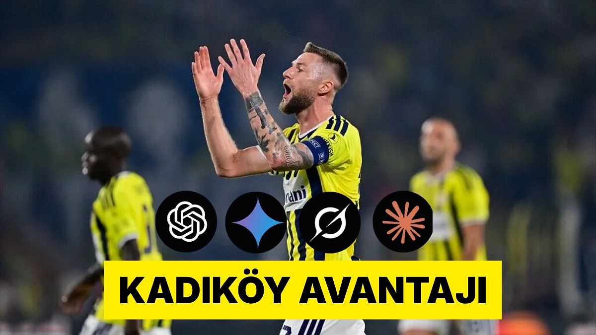 4 Yapay Zekaya Fenerbahçe - Roma Maçını Sorduk: Kadroları Verince Tahminler Değişti