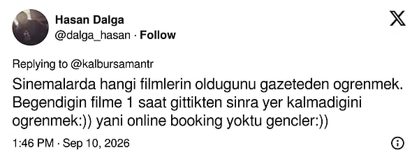 Sinemaya gitmek başlı başına bir kumardı.