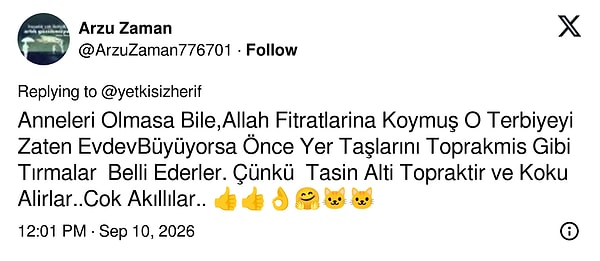 Kimileri de bunun bir fıtrat meselesi olduğunu savundu.
