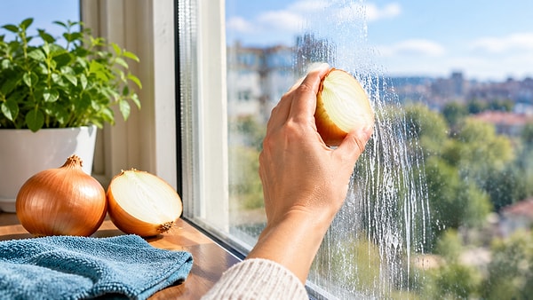 Home decoration and cleaning expert Heath Showman stated that a halved onion is a traditional and highly effective method for removing stubborn stains on windows.