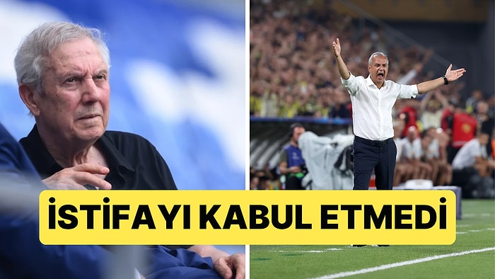 Aziz Yıldırım, İsmail Kartal'ın İstifasını Kabul Etmediğini Açıkladı